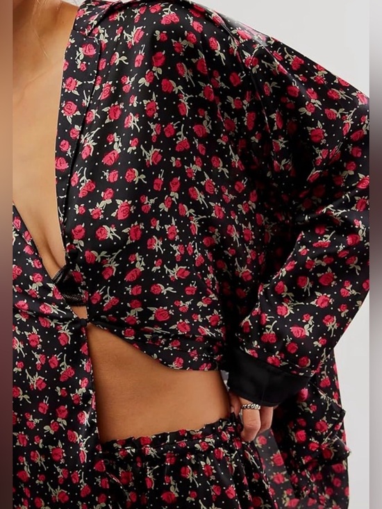 Intimately By Free People Other - Intimately Free People “Dreamy Days Satin Like Pajama Set Size XS